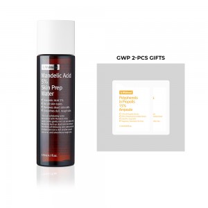 Mandelic Acid 5% Skin Prep Water 120ml (GWP) Propolis 15% Ampoule Samples x 2PCS